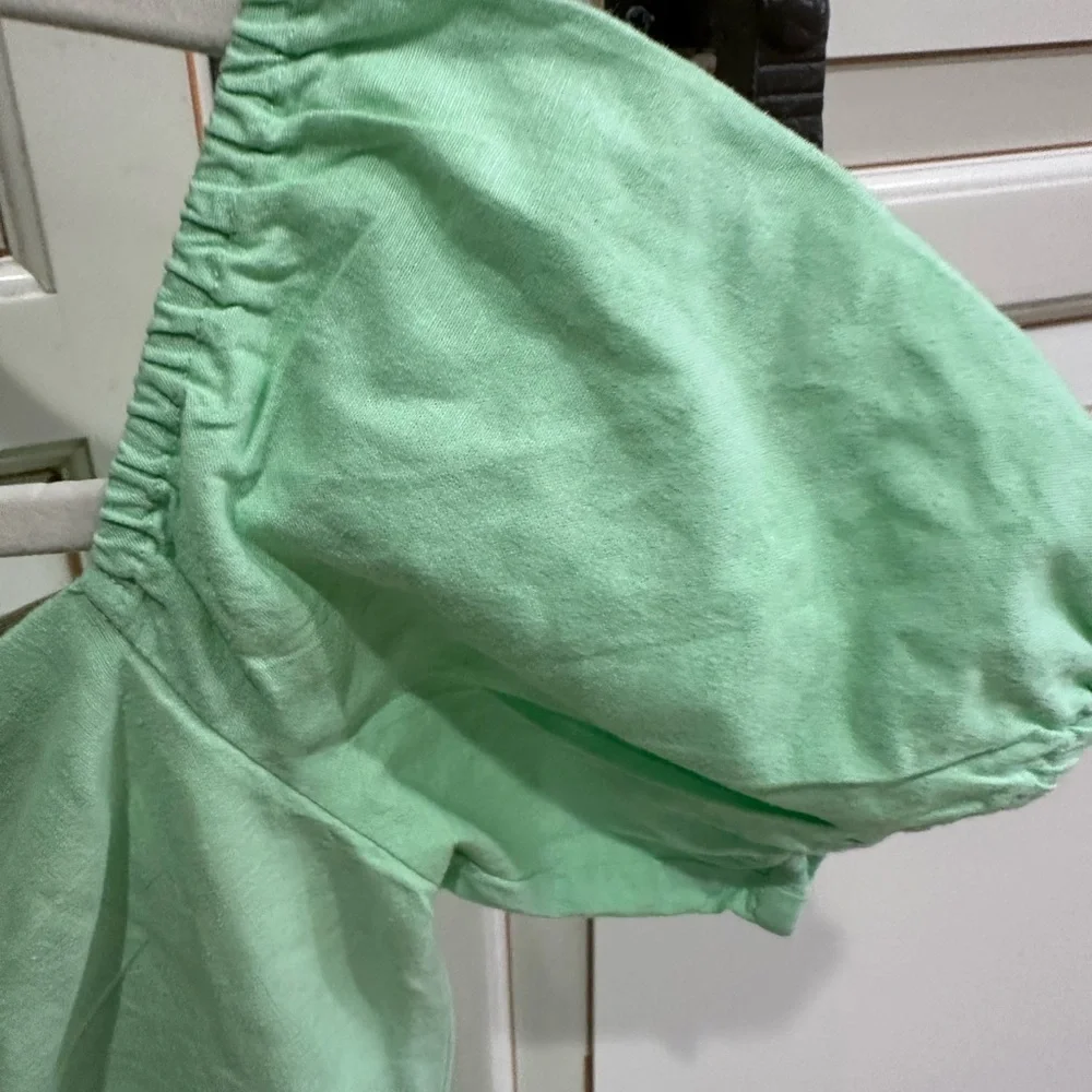 CAMILA COELHO Georgie Dress in Soft Mint (D8) - Picture 6 of 6